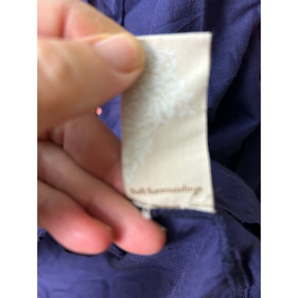 Soft Surroundings Tunic Top Blue/Pink/Orange Sz M - Picture 6 of 7